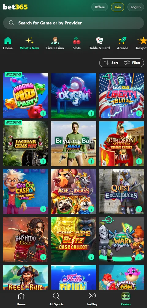 Métodos de pagamento e prazos de levantamento aceites pela bet365 Casino