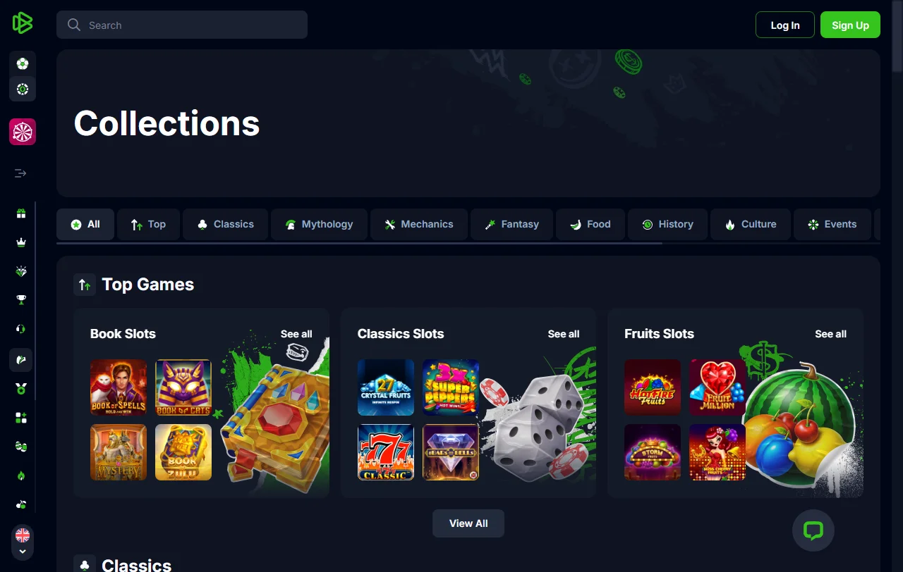 Pacote de boas-vindas do Bets.io: 225% e 225 free spins com wagering de 40x