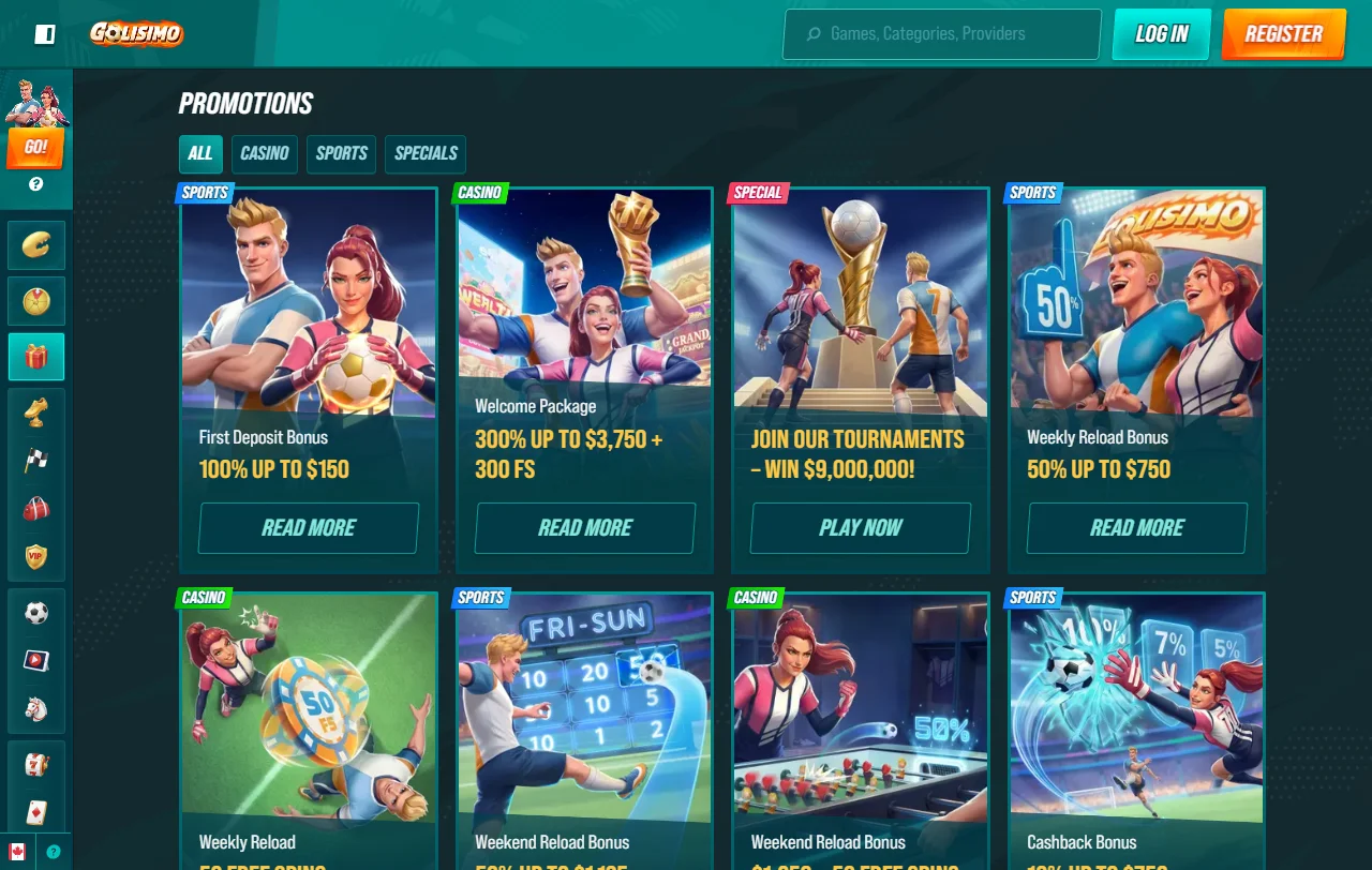Slots e mesas ao vivo do Golisimo com Pragmatic Play e Evolution