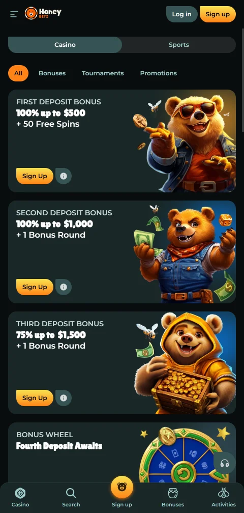 Métodos de pagamento do HoneyBetz Casino com MB WAY, Multibanco e criptomoedas