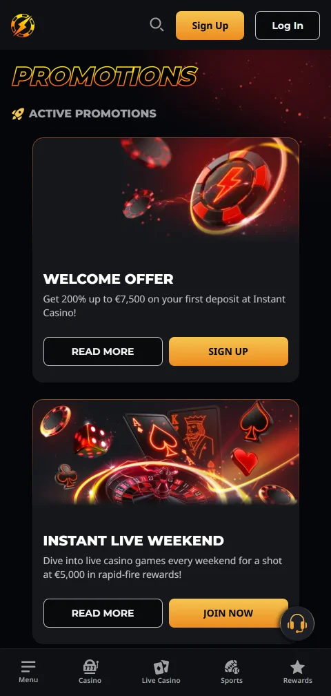 Pagamentos do Instant Casino: Visa, MiFinity, criptomoedas e retiradas até 24 horas