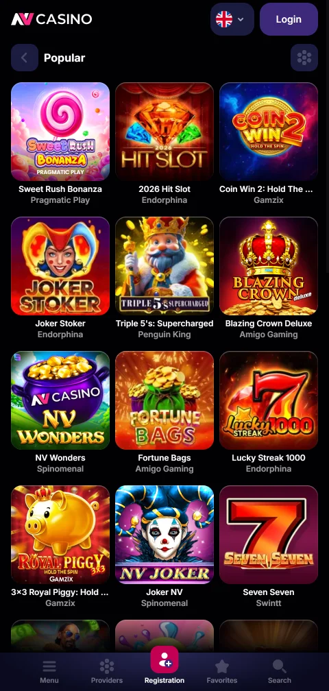 Métodos de pagamento do NV Casino: cartões, Skrill, Neteller e criptomoedas
