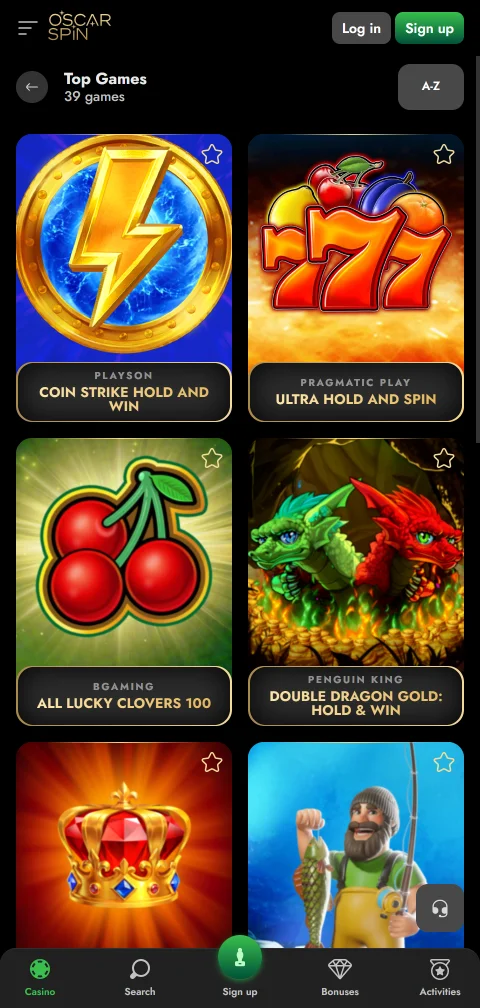 Métodos de pagamento do Oscarspin Casino: cartões, carteiras e criptomoedas