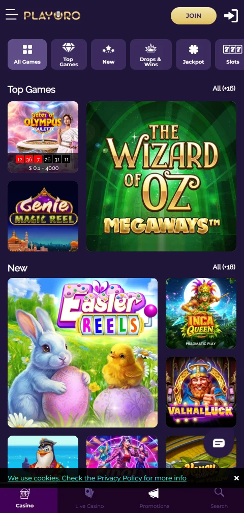 Ferramentas de limite e autoexclusão no Playoro Casino