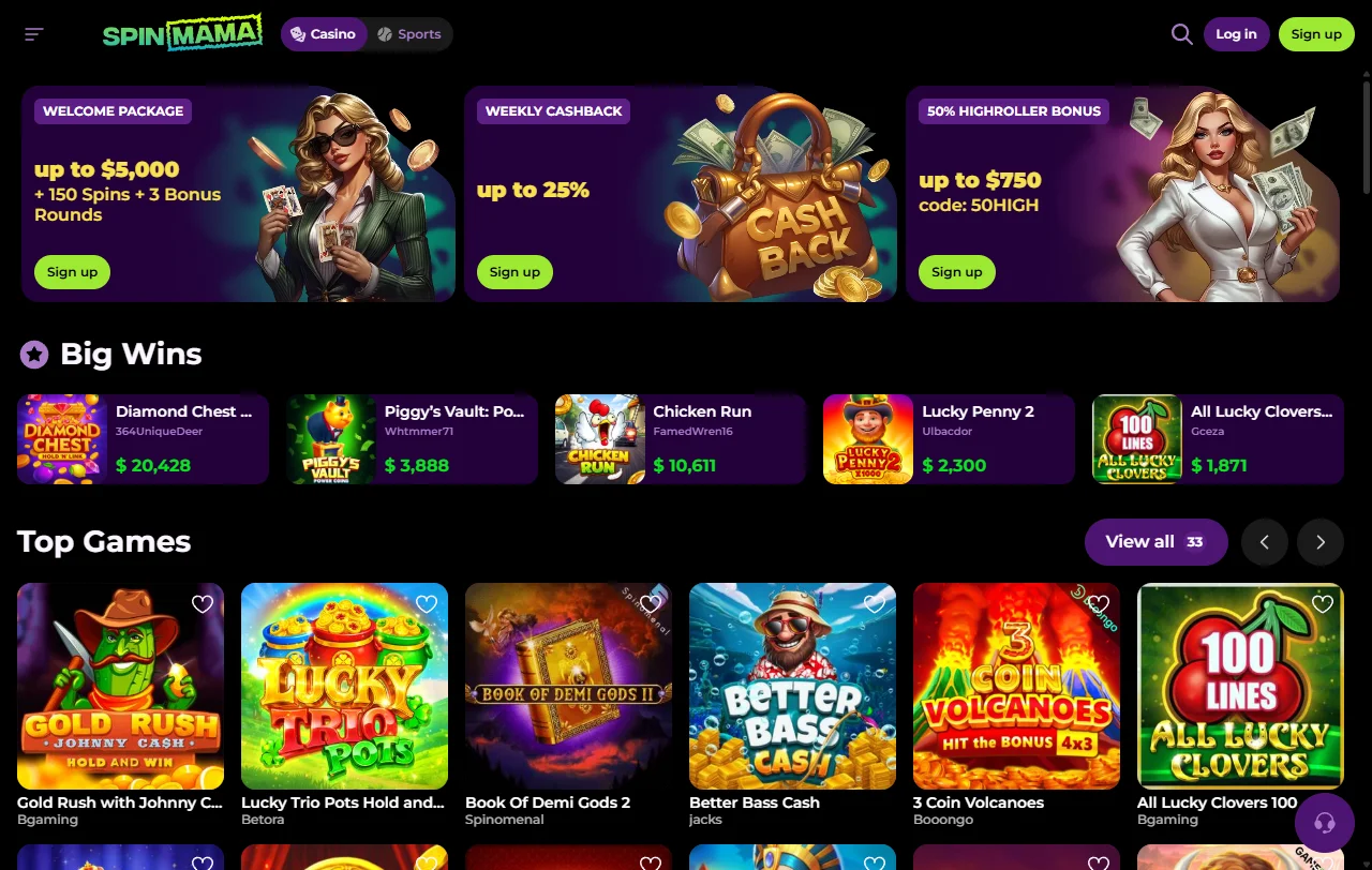 Spinmama Casino avaliado por editores independentes para o mercado português