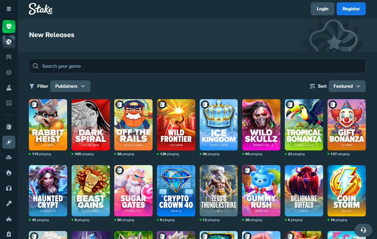Bónus de primeiro depósito de 200% descrito pelo Stake Casino