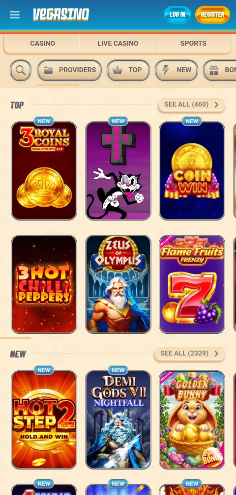 Métodos de pagamento do Vegasino Casino, com MB Way, Multibanco e criptomoedas