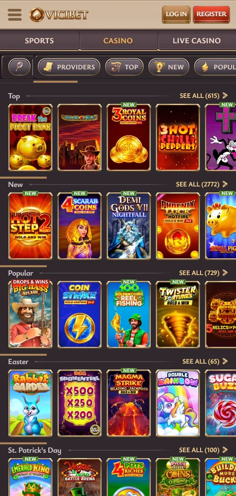 Métodos de pagamento do ViciBet casino em euros, incluindo Revolut e criptomoedas