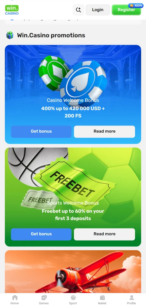 Métodos de pagamento em cripto e cartão aceites no Win Casino